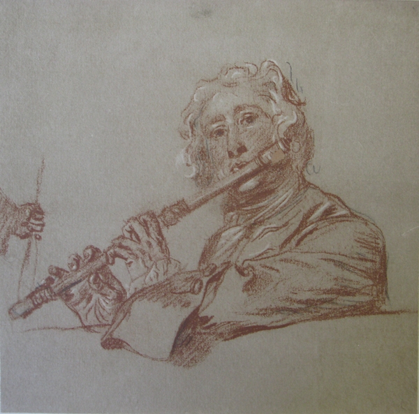Study of a Flute-player